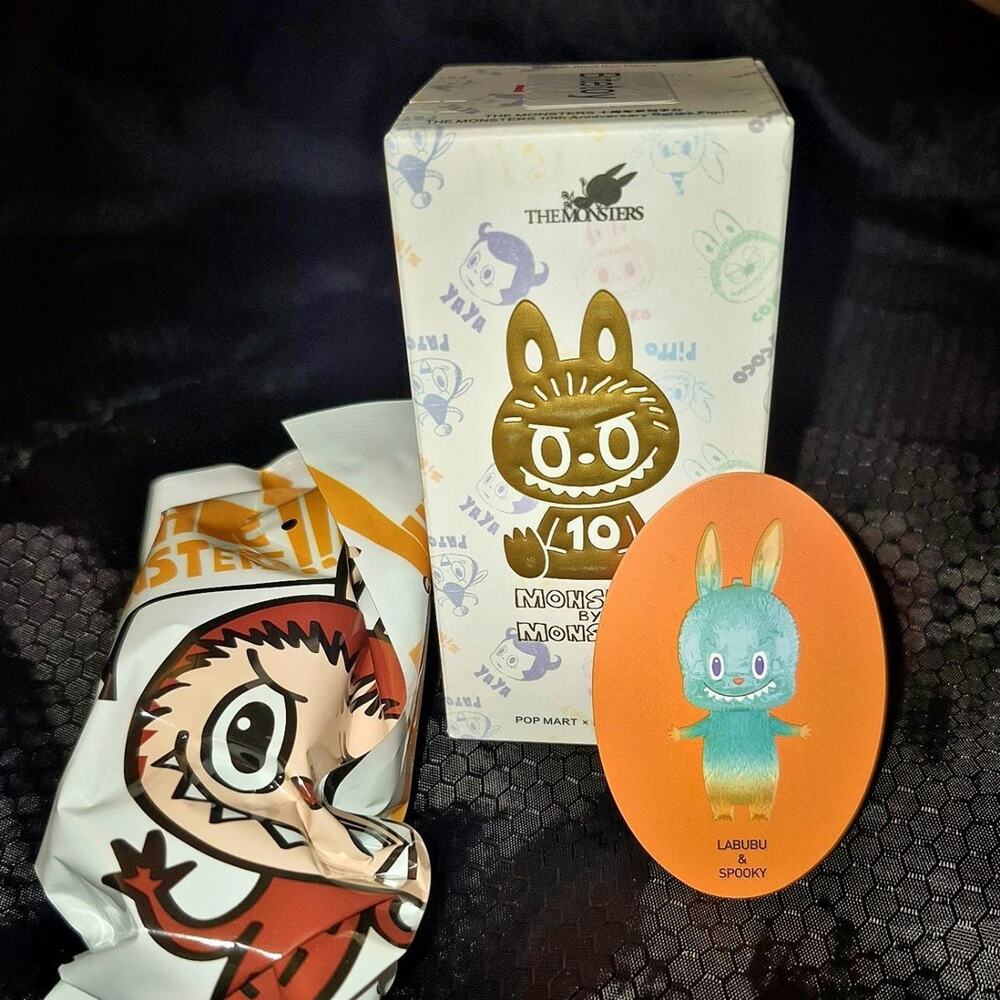 Pop mart x how2work the monsters 10th Anniversary Series